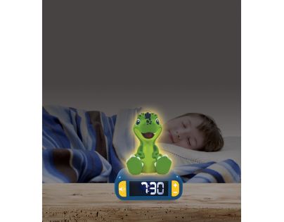 Lexibook Budík Dinosaurus so svietiacou figúrkou