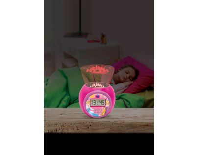 Lexibook Budík Disney princeznej so stropným projektorom