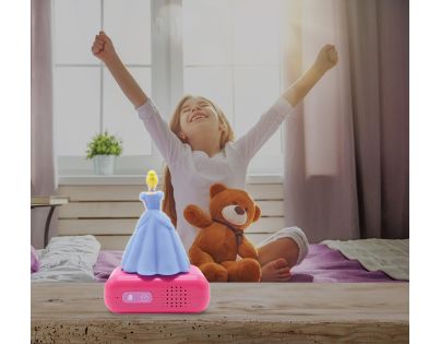 Lexibook Budík Disney princeznej so svietiacou figúrkou