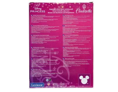 Lexibook Budík Disney princeznej so svietiacou figúrkou