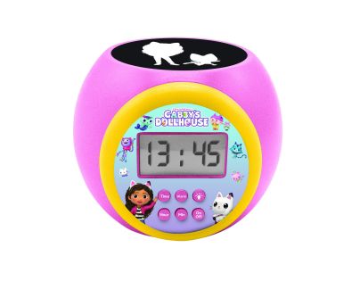 Lexibook Budík Gábinin kúzelný domček so stropným projektorom