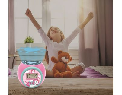 Lexibook Budík jednorožec so stropným projektorom