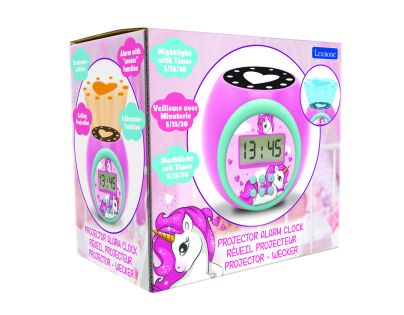 Lexibook Budík jednorožec so stropným projektorom