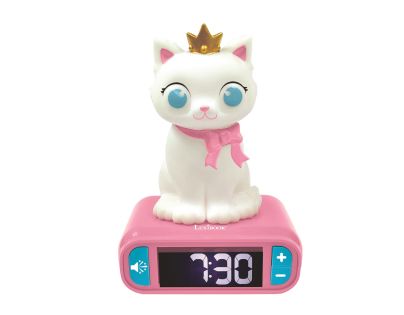 Lexibook Budík Mačička so svietiacou figúrkou