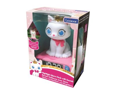 Lexibook Budík Mačička so svietiacou figúrkou