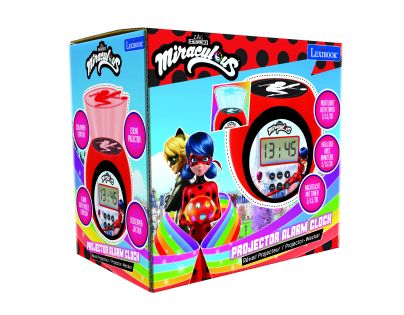 Lexibook Budík Čarovná Lienka so stropným projektorom