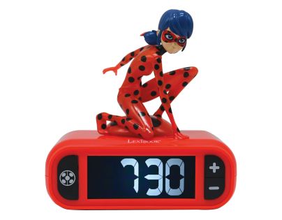 Lexibook Budík Čarovná Lienka so svietiacou figúrkou