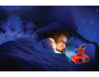 Lexibook Budík Čarovná Lienka so svietiacou figúrkou