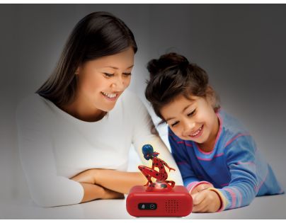 Lexibook Budík Čarovná Lienka so svietiacou figúrkou