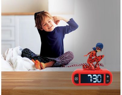 Lexibook Budík Čarovná Lienka so svietiacou figúrkou