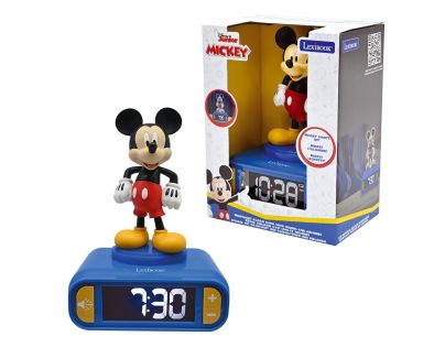 Lexibook Budík Mickey so svietiacou figúrkou