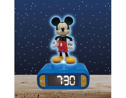 Lexibook Budík Mickey so svietiacou figúrkou