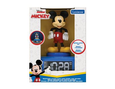 Lexibook Budík Mickey so svietiacou figúrkou
