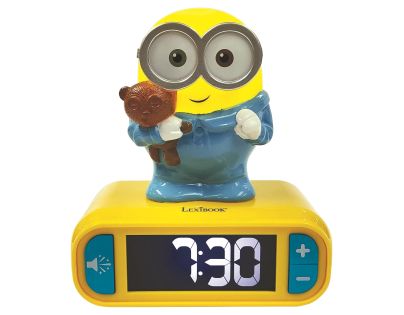 Lexibook Budík Mimoni so svietiacou figúrkou