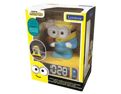 Lexibook Budík Mimoni so svietiacou figúrkou