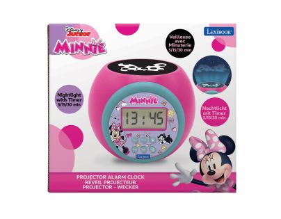 Lexibook Budík Minnie so stropným projektorom