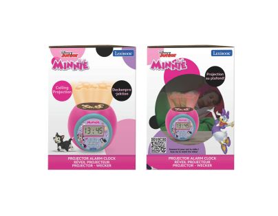 Lexibook Budík Minnie so stropným projektorom