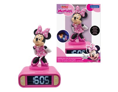 Lexibook Budík Minnie so svietiacou figúrkou
