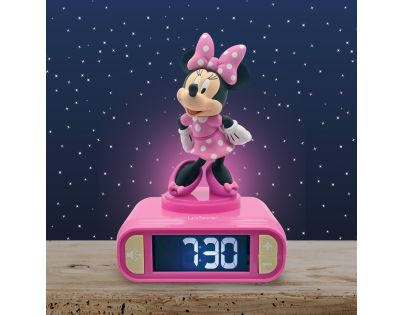 Lexibook Budík Minnie so svietiacou figúrkou