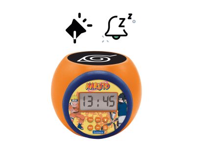 Lexibook Budík Naruto so stropným projektorom