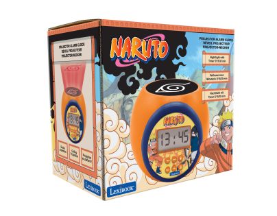 Lexibook Budík Naruto so stropným projektorom