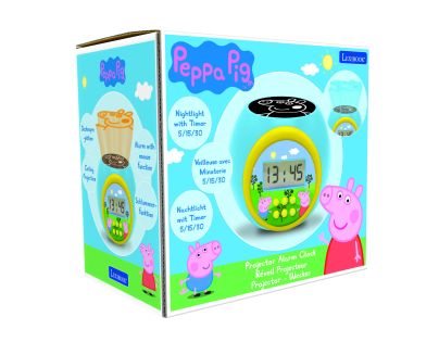 Lexibook Budík Prasiatko Peppa so stropným projektorom