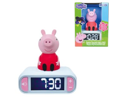 Lexibook Budík Prasiatko Peppa so svietiacou figúrkou