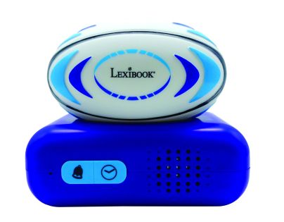 Lexibook Budík rugby so svietiacou loptou