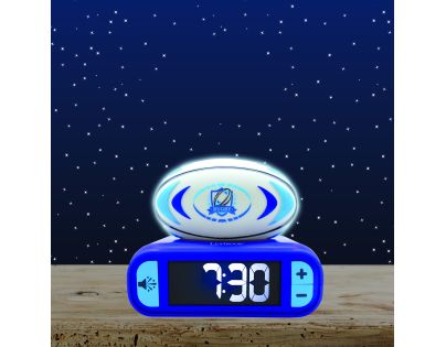 Lexibook Budík rugby so svietiacou loptou