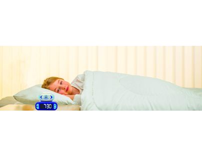 Lexibook Budík rugby so svietiacou loptou