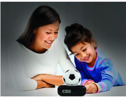 Lexibook Budík s nočným 3D svetlom Futbalová edícia