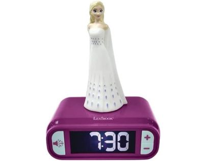 Lexibook Budík s nočným 3D svetlom Ľadové kráľovstvo Elsa - Poškodený obal
