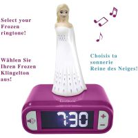 Lexibook Budík s nočným 3D svetlom Ľadové kráľovstvo Elsa - Poškodený obal 2