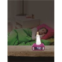 Lexibook Budík s nočným 3D svetlom Ľadové kráľovstvo Elsa - Poškodený obal 3