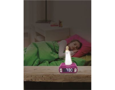 Lexibook Budík s nočným 3D svetlom Ľadové kráľovstvo Elsa