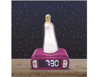 Lexibook Budík s nočným 3D svetlom Ľadové kráľovstvo Elsa