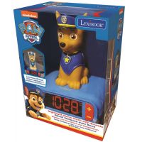 Lexibook Budík s nočným 3D svetlom Paw patrol Chase 5