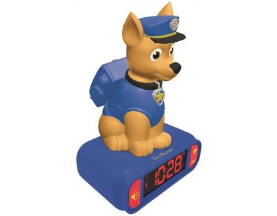 Lexibook Budík s nočným 3D svetlom Paw patrol Chase