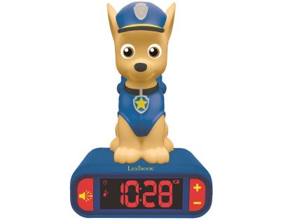 Lexibook Budík s nočným 3D svetlom Paw patrol Chase