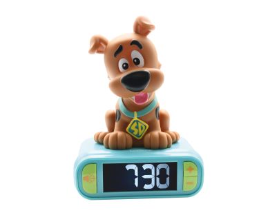 Lexibook Budík Scooby Doo so svietiacou figúrkou