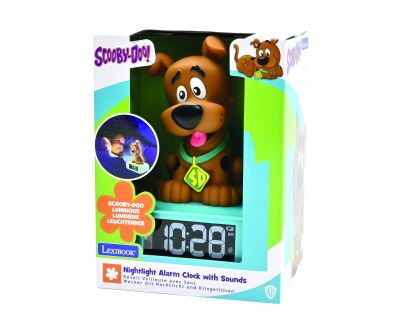 Lexibook Budík Scooby Doo so svietiacou figúrkou