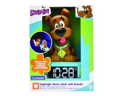 Lexibook Budík Scooby Doo so svietiacou figúrkou