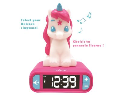 Lexibook Budík so svietiacou figúrkou Jednorožec