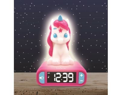 Lexibook Budík so svietiacou figúrkou Jednorožec