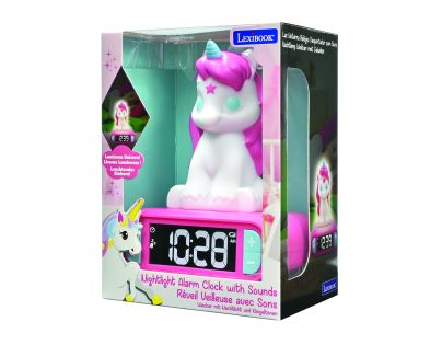 Lexibook Budík so svietiacou figúrkou Jednorožec