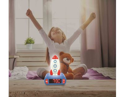 Lexibook Budík so svietiacou raketou