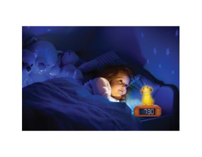 Lexibook Budík Simba so svietiacou figúrkou