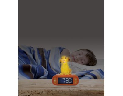 Lexibook Budík Simba so svietiacou figúrkou