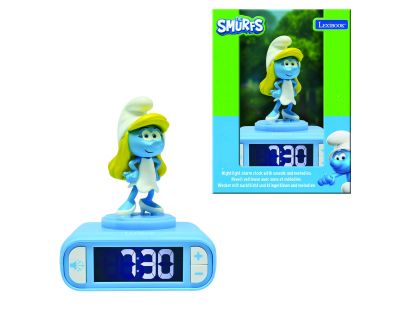 Lexibook Budík Šmolkovia so svietiacou figúrkou