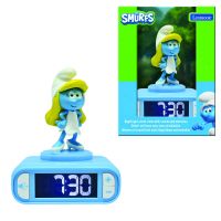 Lexibook Budík Šmolkovia so svietiacou figúrkou